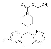 Loratadine Formula C22H23ClN2O2  