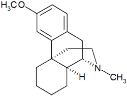 Dextromethorphan  Formula C18H25NO 271.4