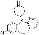 Desloratadine Molecular Formula C19H19ClN2