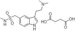 Sumatriptan Succinate Molecular Formula C14H21N3O2S.C4H6O4