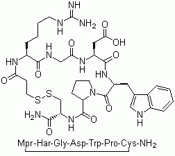 Molecular Formula C35H49N11O9S2 Molecular Structure Eptifibatide