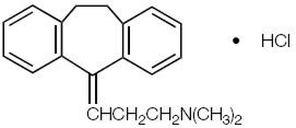 Amitriptyline HCl Formula: C20H 23NHCl