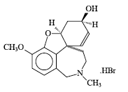 Galantamine HBr Formula:C17H21NO3.HBr;C17H22BrNO3