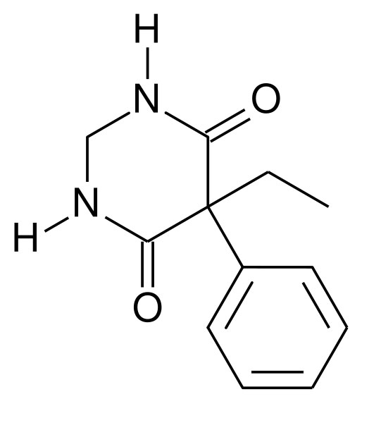 Primidone Formula C12H14N2O2