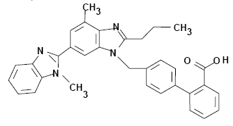 Telmisartan Formula C33H30N4O2 